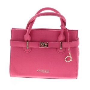 NWOT BEBE Orchid Evie Satchel Bag With Shoulder Strap